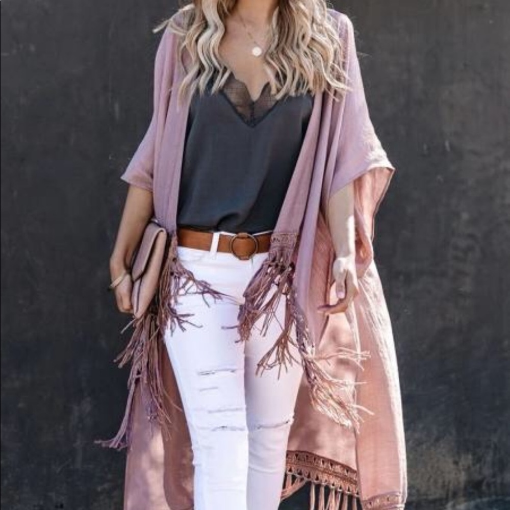 Tassel kimono